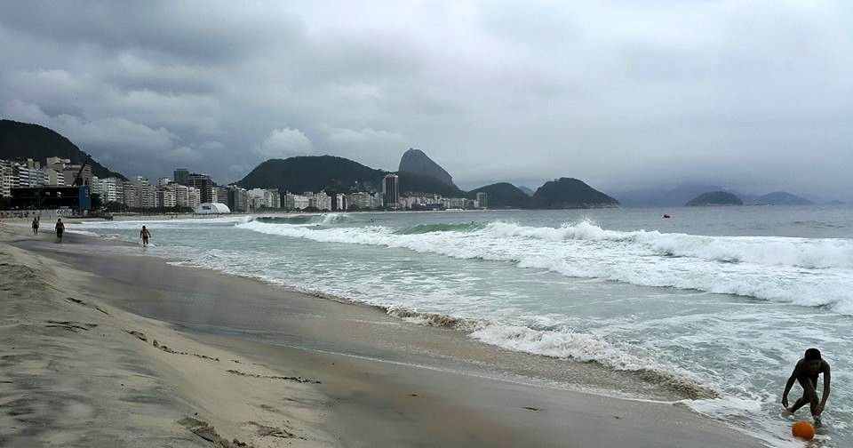 Rio de Janeiro'nun Ünlü Plajlarından, Copacabana Plajı