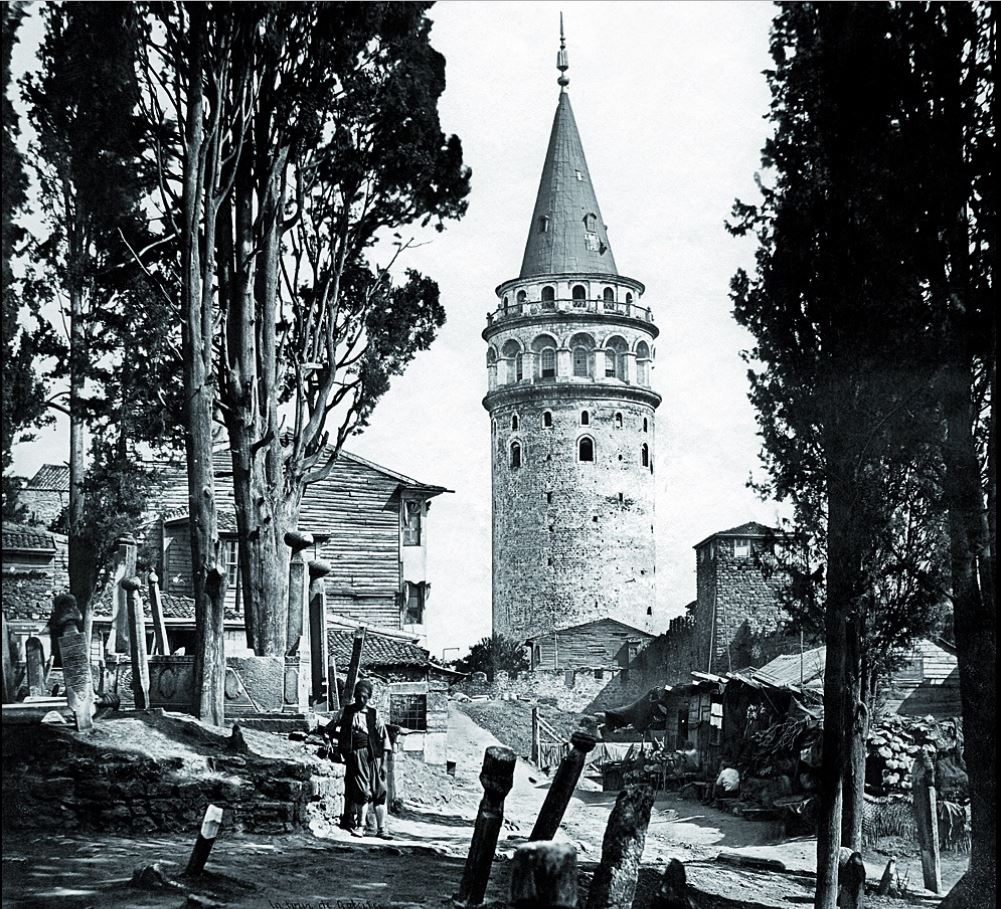 Eski Tarihlerde Galata Kulesi
