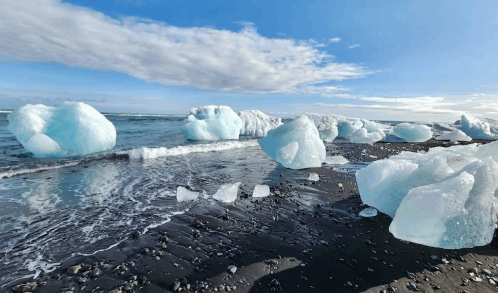 Ice Diamond Beach