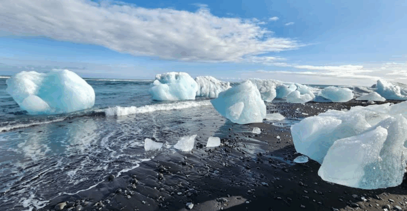 Ice Diamond Beach