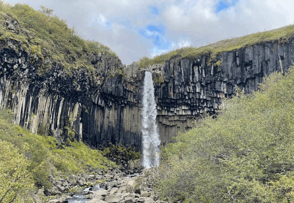 Svartifoss Şelalesi