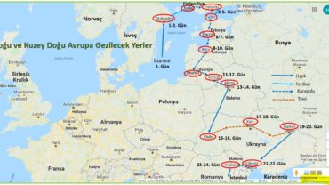 Baltık Ülkeleri Gezi Programı