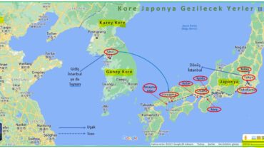 Japonya Gezi Programı Kapsamında Kore Japonya Gezilecek Yerler