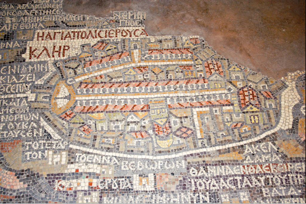 Madaba Mozaik Haritası