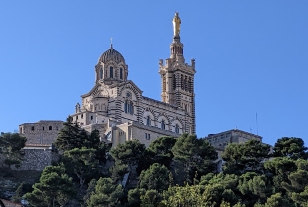 Marsilya 'nın Simgesi Notre Dame de la Garde