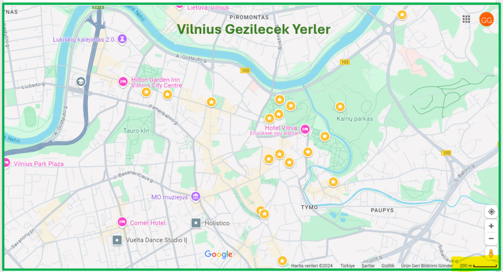 Vilnius Gezilecek Yerler