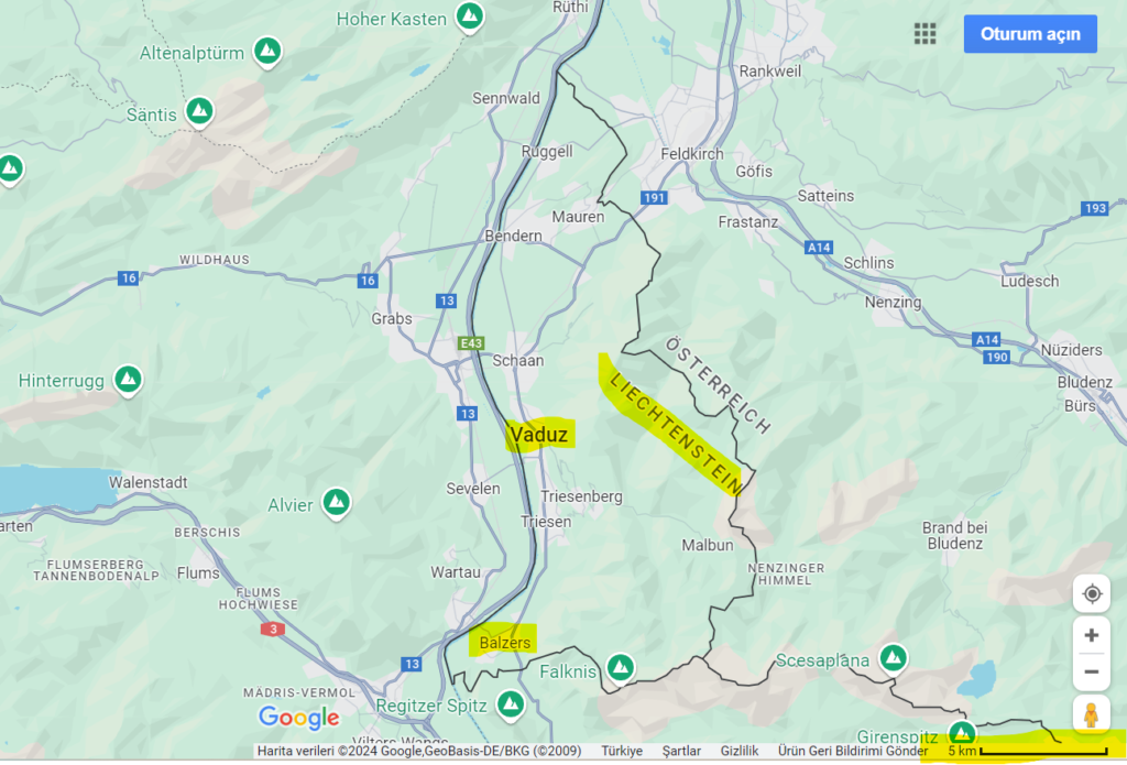 Liechtenstein Gezilecek Yerler