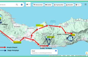 3 Günlük Sao Miguel Adası Gezi Programı