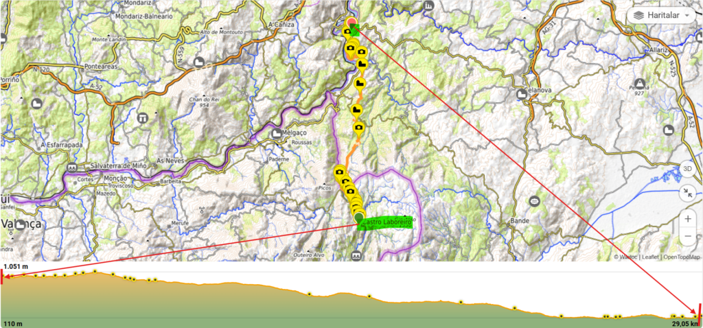 Castro Laboreiro > Portelinha > Azorera > Monte Redondo > Trado > Cortegada,